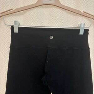 Lululemon Leggings Black - Reversible Size 6